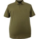 Rugatchi Büyük Beden Battal Boy Erkek Tişört Likralı Süprem Polo Yaka - 3XL - Koyu Yeşil
