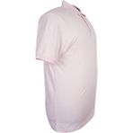 Rugatchi Büyük Beden Erkek Tişört Polo Yaka Likralı Pike Pembe - 3XL