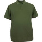 Rugatchi Erkek Büyük Beden Battal Boy Polo Yaka Düz Pike Tişört - 3XL - Haki