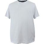 Rugatchi Erkek Büyük Beden Likralı Bisiklet Yaka Tişört - 3XL - Beyaz