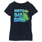 rugrats Reptar Doğum Günü Kız Tişörtü, Navy, X-Large
