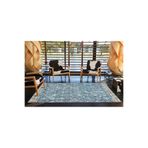 rugs modern Açık Mavi Baklava Ve Geometrik Desenli Dekoratif Ve Dokuma Taban Halı 4308, 120 x 120