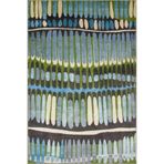 rugs modern Açık Mavi Renkli Çizgi Desenli Dokuma Taban Halı 3792, 155 x 230
