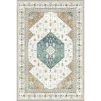 rugs modern Açık Tonlarda Geometrik Desenli Desenli Dekoratif Halı 4113, 150 x 150