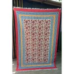 rugs modern Bahama Çok Renkli Otantik Kırmızı Çerçeveli Çiçekli Kilim 304, 120 x 180