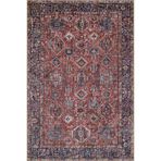 rugs modern Baklavalı Bordo Renklerinde Temalı Dekoratif Halı ve Yıkanabilir Halı miravip9679, 140 x 200