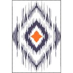 rugs modern Baklavalı Geometrik Mixed Color Modern Desenli Dekoratif Yıkanabilir Halı miravip8471, 100 x 300