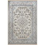 rugs modern Bej Gri Temalı Geleneksel Motif Etnik Çiçek Desenli Vintage Dekoratif Halı 2447, 140 x 200