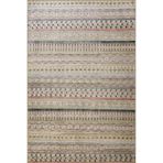 rugs modern Bej Temalı Çok Renkli Motifli Etnik Desenli Vintage Dekoratif Halı 3936, 140 x 200