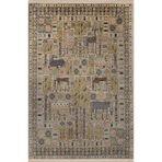 rugs modern Bej Temalı Geleneksel Motif Etnik Desenli Kreatif Vintage Dekoratif Halı 2907, 100 x 250