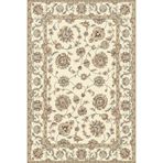rugs modern Bej Temalı Motifli Floral Etnik Çiçek Desenli Vintage Dekoratif Halı 3973, 100 x 150