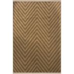 rugs modern Bej Temalı Zik Zak Geometrik Desenli Kreatif Vintage Dekoratif Halı 2866, 100 x 200