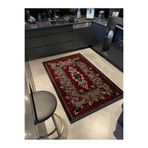 rugs modern Bordo Detaylı Çok Renkli Antik Tasarım Serisi Desenli Vintage Dekoratif Halı antik20, 70 x 120