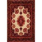 rugs modern Bordo Temalı Geleneksel Motif Çiçek Desenli Vintage Dekoratif Halı 5126, 140 x 200