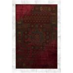 rugs modern Bordo Temalı Geleneksel Motif Desenli Vintage Dekoratif Halı 5251, 100 x 250