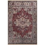 rugs modern Bordo Temalı Geleneksel Motif Etnik Çiçek Desenli Kreatif Vintage Dekoratif Halı 2935, 100 x 150