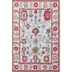 rugs modern Bordürlü Floral Geleneksel Temalı Desenli Dokuma Taban Halı ve Yıkanabilir Halı aloha66, 70 x 120