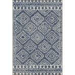 rugs modern Buz Mavisi Temalı Motifli Etnik Desenli Vintage Dekoratif Halı 4541, 100 x 300