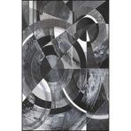 rugs modern Cam Kristal Desenli Dokuma Taban Halı ve Yıkanabilir Halı miravip9811, 75 x 150