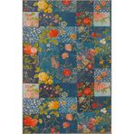 rugs modern Çiçekli Geometrik Temalı Desenli Dokuma Taban Halı ve Yıkanabilir Halı miravip10012, 155 x 230