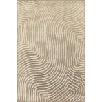 rugs modern Çizgili Motifli Temalı Desenli Dokuma Taban ve Yıkanabilir Halı miravip9547, 75 x 240