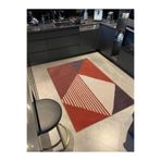rugs modern Çizgili Üçgen Geometrik Desenli Dokuma Taban Halı miravip336, 155 x 230