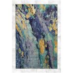 rugs modern Çok Renki Soyut Boya Sıçratma Desenli Kreatif Modern Dekoratif Halı 5189, 75 x 150