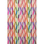 rugs modern Çok Renkli Çapraz Geometrik Desenli Kreatif Modern Dekoratif Halı 3320, 150 x 300