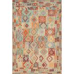 rugs modern Çok Renkli Dörtgen Geometrik Motifleri Desenli Vintage Dekoratif Halı 5210, 120 x 200