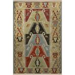 rugs modern Çok Renkli Etnik Geleneksel Motif Desenli Kreatif Vintage Dekoratif Halı 2787, 80 x 240