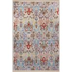 rugs modern Çok Renkli Geleneksel Motif Etnik Desenli Saçaklı Vintage Dekoratif Halı 3173, 80 x 150