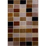 rugs modern Çok Renkli Geometrik Kare Şekil Desenli Kreatif Modern Dekoratif Halı 2653, 80 x 150