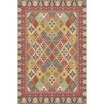 rugs modern Çok Renkli Karma Geleneksel Motif Desenli Etnik Vintage Dekoratif Halı 5215, 100 x 250