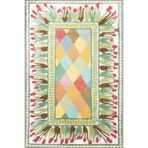 rugs modern Çok Renkli Karma Geometrik Çiçek Desenli Kreatif Modern Dekoratif Halı 3175, 100 x 300