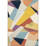 rugs modern Çok Renkli Karma Geometrik Desenli Kreatif Modern Dekoratif Halı 3928, 140 x 200