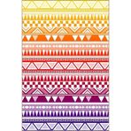 rugs modern Çok Renkli Karma Geometrik Desenli Kreatif Modern Dekoratif Halı 4689, 120 x 120