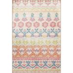 rugs modern Çok Renkli Karma Geometrik Şekil Desenli Modern Dekoratif Halı 3301, 100 x 150