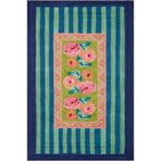 rugs modern Çok Renkli Karma Geometrik Şerit Desenli Kreatif Modern Dekoratif Halı 3633, 100 x 250