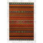 rugs modern Çok Renkli Karma Motifli Etnik Desenli Vintage Dekoratif Halı 5236, mira5236-100x200
