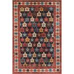 rugs modern Çok Renkli Motifli Etnik Desenli Vintage Dekoratif Halı 3856, 75 x 150