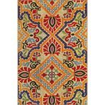 rugs modern Çok Renkli Motifli Etnik Figür Desenli Vintage Dekoratif Halı 4648, 120 x 180