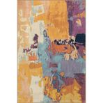 rugs modern Çok Renkli Soyut Boya Püskürtme Desenli Kreatif Modern Dekoratif Halı 3952, 100 x 200