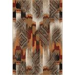 rugs modern Çok Renkli Soyut Geleneksel Motifli Etnik Desenli Vintage Dekoratif Halı 4856, 75 x 150