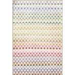 rugs modern Çok Renkli Soyut Karma Geometrik Desenli Kreatif Modern Dekoratif Halı 3182, 150 x 300