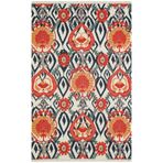 rugs modern Cotton 534 Etnik Ve Çiçek Desenli Kilim, 150 x 230