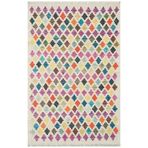 rugs modern Cotton Pamuklu Çok Renkli Desenli Kilim 504, 155 x 230