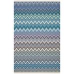 rugs modern Cotton Zigzag Desenli Çok Renkli Kilim 541, 150 x 230