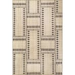rugs modern Dikiş Temalı Geometrik Desenli Dokuma Taban ve Yıkanabilir Halı miravip9369, 100 x 150