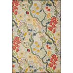 rugs modern Duvar Üzerine Floral Çizgili Desenli Dokuma Taban Halı ve Yıkanabilir Halı miravip9926, 75 x 240