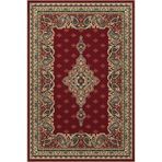 rugs modern Etnik Desenli Bordo Dokuma Taban Halı 4288, 75 x 200